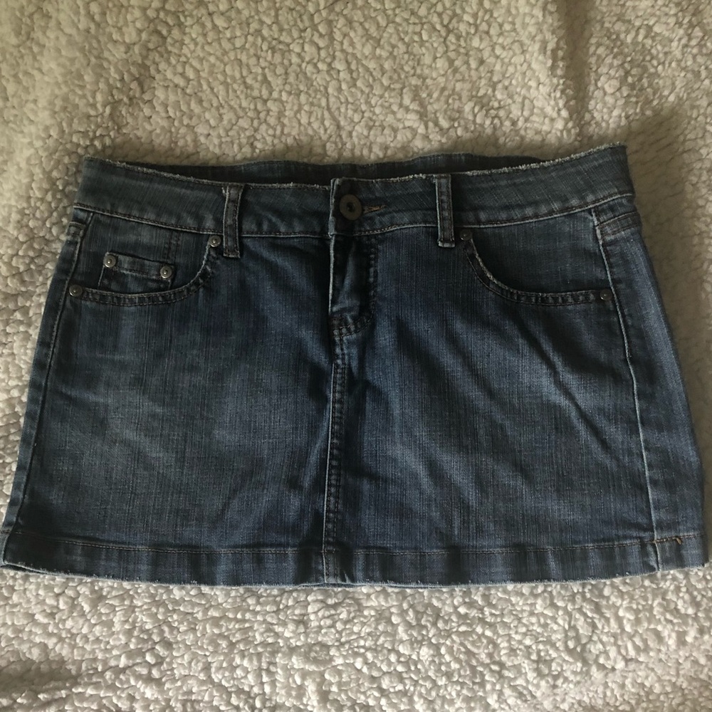 Jean Mini Skirt